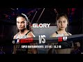 GLORY 75: Anissa Meksen v Jiwaen Lee