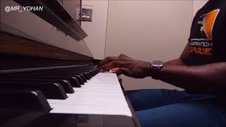 Video thumbnail of "Damso - Hymne de Belgique (Humain)  - Piano Cover"