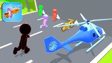 Shape Shifting All Levels 🏃‍♂️🚗🚲🚦 Gameplay Walkthrough Android, ios Big Update MAX3F217