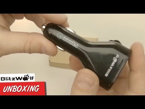 Fast Charging 4 PORT USB Car Charger. BLITZWOLF BW-C10 Review & Unboxing