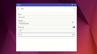GOST.PLUS - create a FILE tunnel