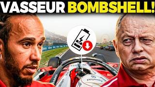 Vasseur Finally EXPOSED the Real Reason Hamilton Had LESS POWER Than Leclerc at Suzuka!