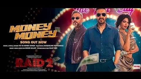 RAID 2: MONEY MONEY (Song) | Yo Yo Honey Singh, Ajay Devgn, Jacqueline F, Riteish D❘ Bhushan Kumar