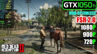 GTX 1050 Ti | Red Dead Redemption 2   FSR 2.0