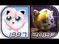 Evolution of jigglypuff in movies cartoons tv anime 19972019 pokmon detective pikachu full movie