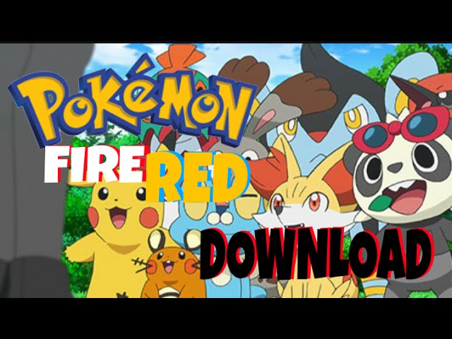 Como baixar Pokémon SUPER fire red PARA CELULAR! - 2017 