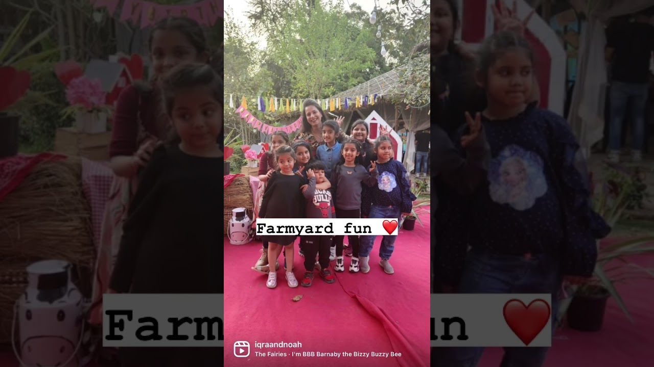 farmyard visit - a completely new experience for kids..