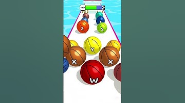 AZ Run 🥎 ABC Runner All Levels Gameplay Walkthrough (Android Ios) Part 103