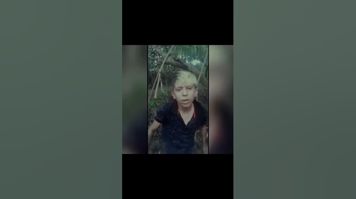 Cậu bé đáng thương ở Brazil.
