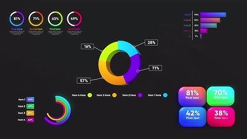 Infographic Graphs Toolkit After Effects Templates