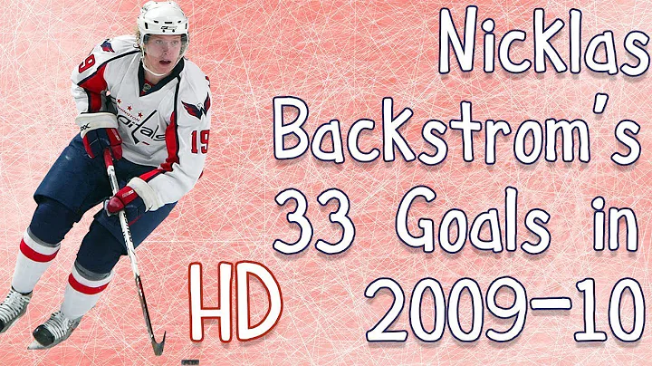 Nicklas Backstrom's 33 Goals in 2009-10 (HD)