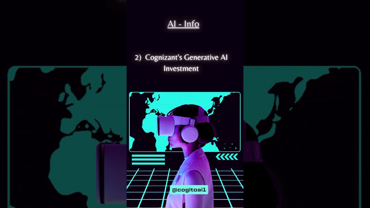 Cognizant generative ai investment 1 Billion dollars  