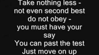 Video thumbnail of "Move on Up - Curtis Mayfield (lyrics)"