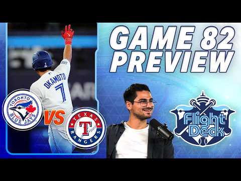 Three Game Losing Streak: Toronto Blue Jays vs Texas Rangers Game 82 Preview | Flight Deck