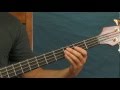 bass guitar lesson nothing else matters metallica