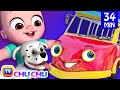 Wheels on the Bus - Bus Songs Collection - Vehicles and Animals for Kids  - ChuChu TV