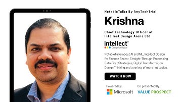 NotableTalks with Krishna Rajaraman, CTO at Intellect Design | Full Episode | Microsoft ISV Series