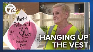 Dearborn says 'thank you' to crossing guard who has served for 41 years