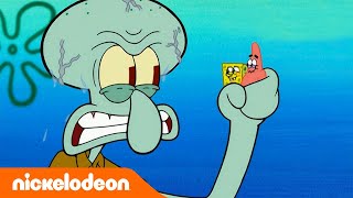 Sponge Bob | Squidward jadi RAKSASA! | Nickelodeon Bahasa