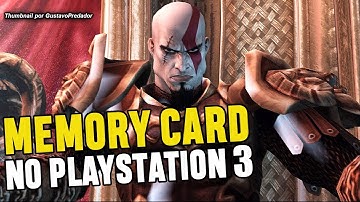 Como criar o Memory Card virtual PS2 e PS1 no PS3