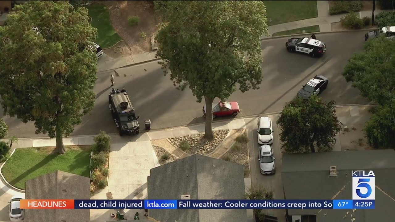 Police surround L.A. County home as they search for suspects in deadly ...