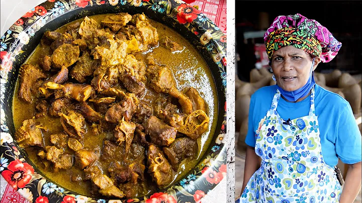 Curry Duck by Shanty "The Chulha Queen" in Siparia...