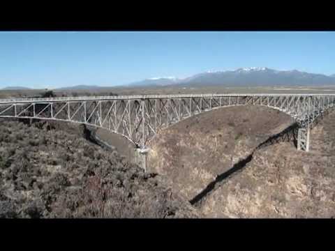 Rio Grande Gorge Bridge Taos Nm Youtube