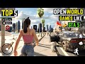 Top 5 new open world games like gta 5 for android  gta 5 like games for android  high graphics