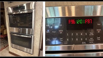 How to Fix Double Oven Error F96 / F97 – Replace Cooling Fan and Control Board