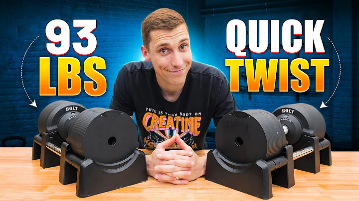 Bolt Fitness Revolver Adjustable Dumbbells Review – Twist to Instantly Change!