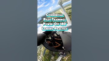 Commercial Pilot Training: Power-Off 180 Landing Practice #StudentPilot #PilotGoals #CheckridePrep