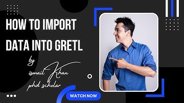 How to Import data into Gretl