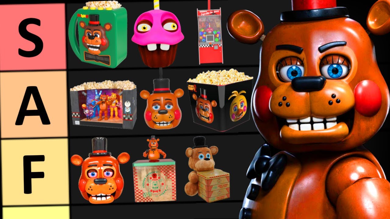 Рейтинг лучших наборов попкорна для фильма FNaF 2