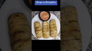 Air Fryer Baked Paneer Roll