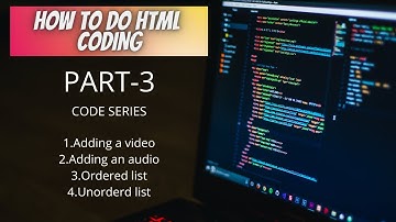 How to do HTML coding Part 3