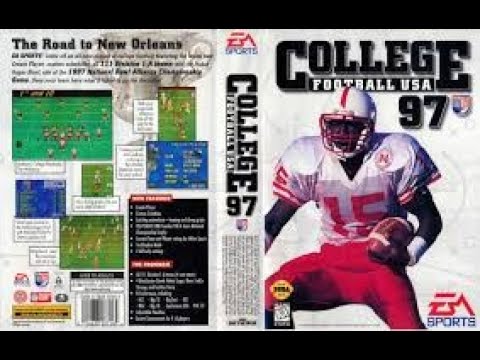 College Football USA 97 (Sega Genesis) - Oregon Ducks at Auburn