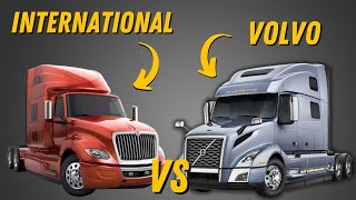 SemiTruck Battle  Volvo Vs. International