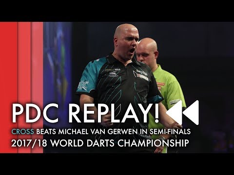 PDC REPLAY | Rob Cross v Michael van Gerwen - 2017/18 World Championship