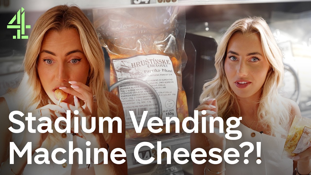 Mustard and Caramel Sauce? Ellie Collins Snacks on Slovakian Scran | U21 Euros