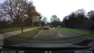 Queue jumper puts road workers at risk