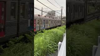 【超爆音】東急8500系8637F 最高速通過　(東武車代走)