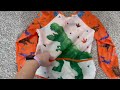 Dino art smock review