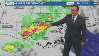 New Orleans Weather: Watching for another rain potential Friday