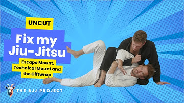 Escape Mount, Technical Mount and The Giftwrap: Fix My Jiu Jitsu #bjj #bjjtechnique #savewilliam