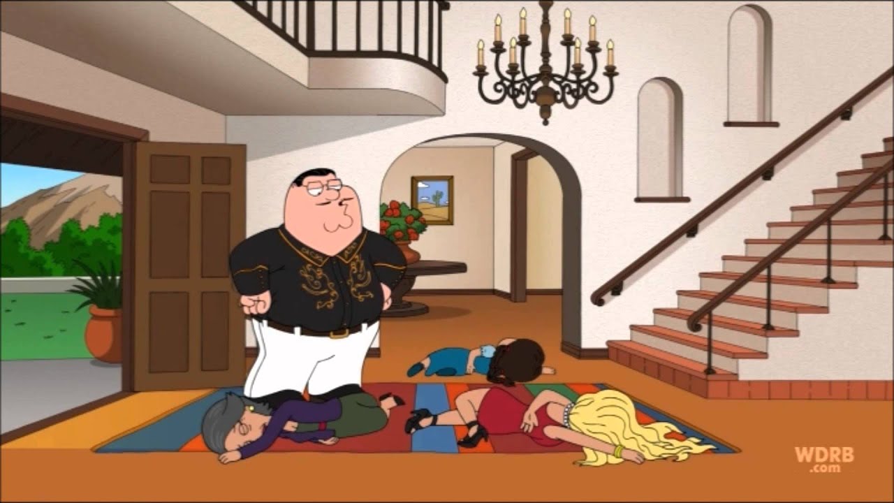 Peter smack his spanish family
