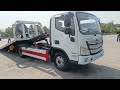 Dongfeng 4x2 Model customized wrecker truck with towing system perfect roadside car recovery service
