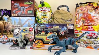 Jurassic World Toys Unboxing Review | Crazy RC Dino Bot | Mega Dinosaur Chomping Raw Meat