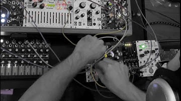 Minimalist Eurorack Leftfield Experimental Techno with Morphagene, Clouds, Moog DFAM, and BIA