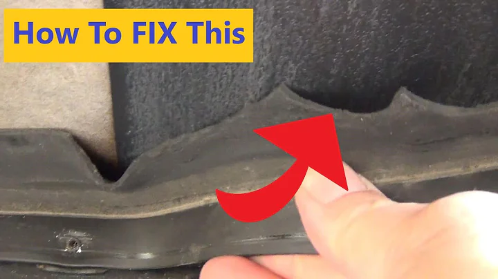 REPLACING a Damaged Bottom Slide Seal