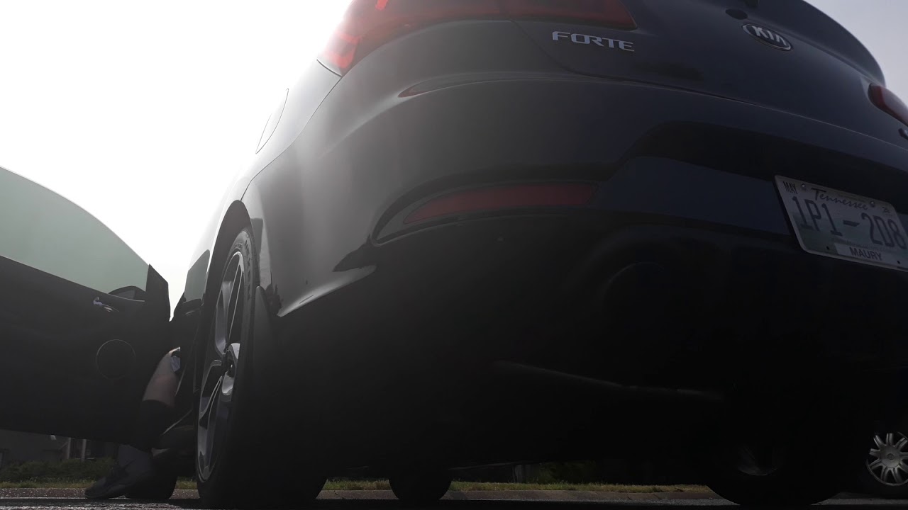 2016 Kia Forte Koup SX Muffler Delete YouTube
